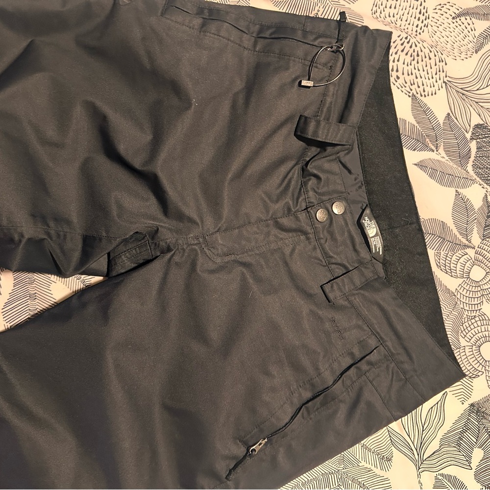 The North Face Black Straight Leg snow Pants